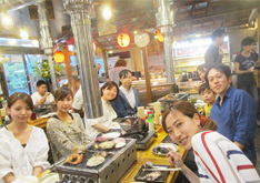 スタッフで食事会